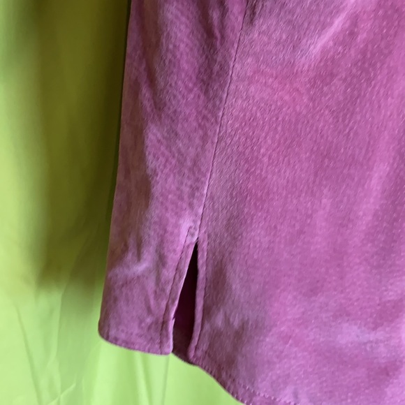 A.M.I Purple Suede Jacket - Picture 12 of 12